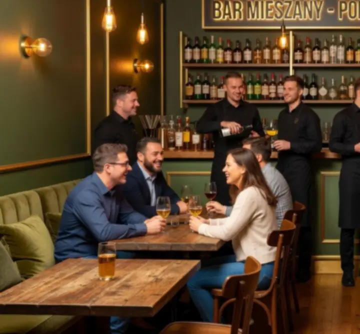 Zespół RoadTripFleet w przytulnym barze